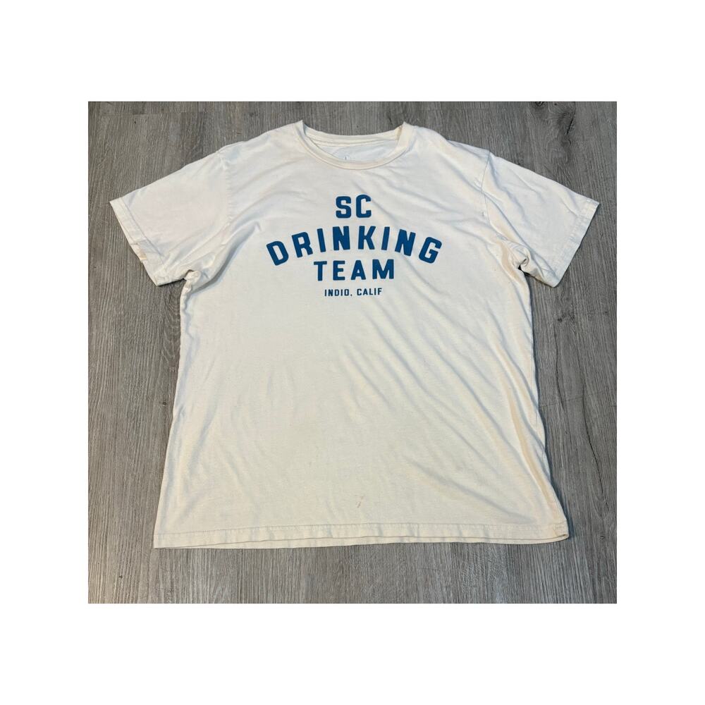 Stagecoach Music‎ Festival SC Drinking Team T-shirt Tee L Country Western Casual